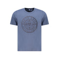North Sails Blu Baumwoll-T-Shirt für Herren