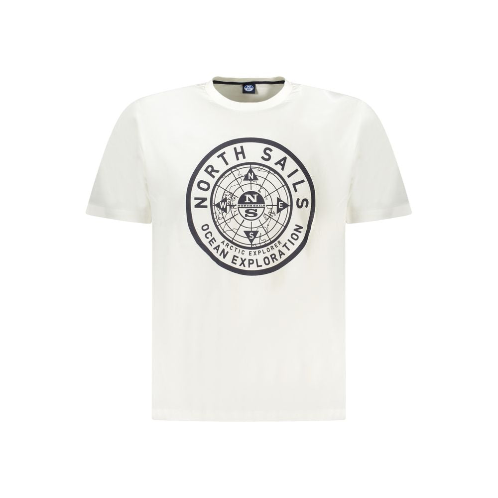 North Sails Cotton T-Shirt in White