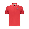 North Sails Rotes Baumwoll-Poloshirt