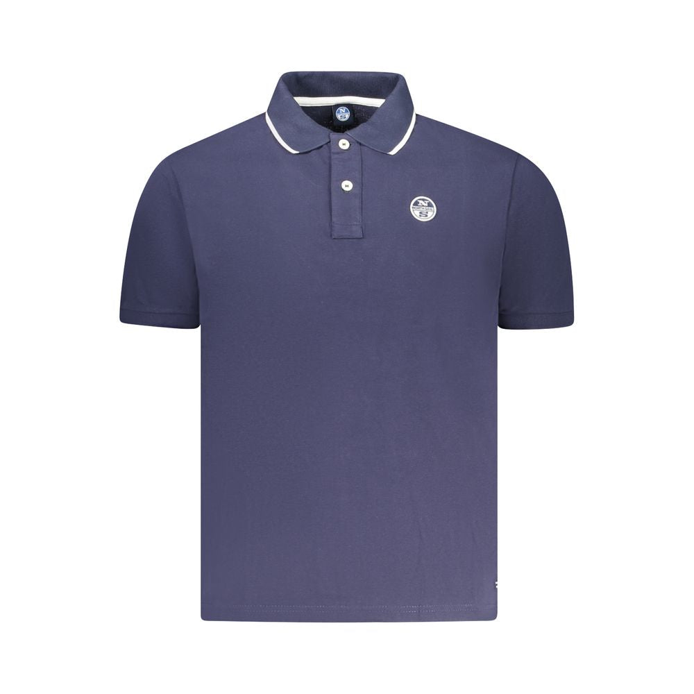 North Sails Blaues Baumwoll-Poloshirt für Herren