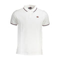 Norway 1963 Bianco Baumwoll-Herrenpoloshirt