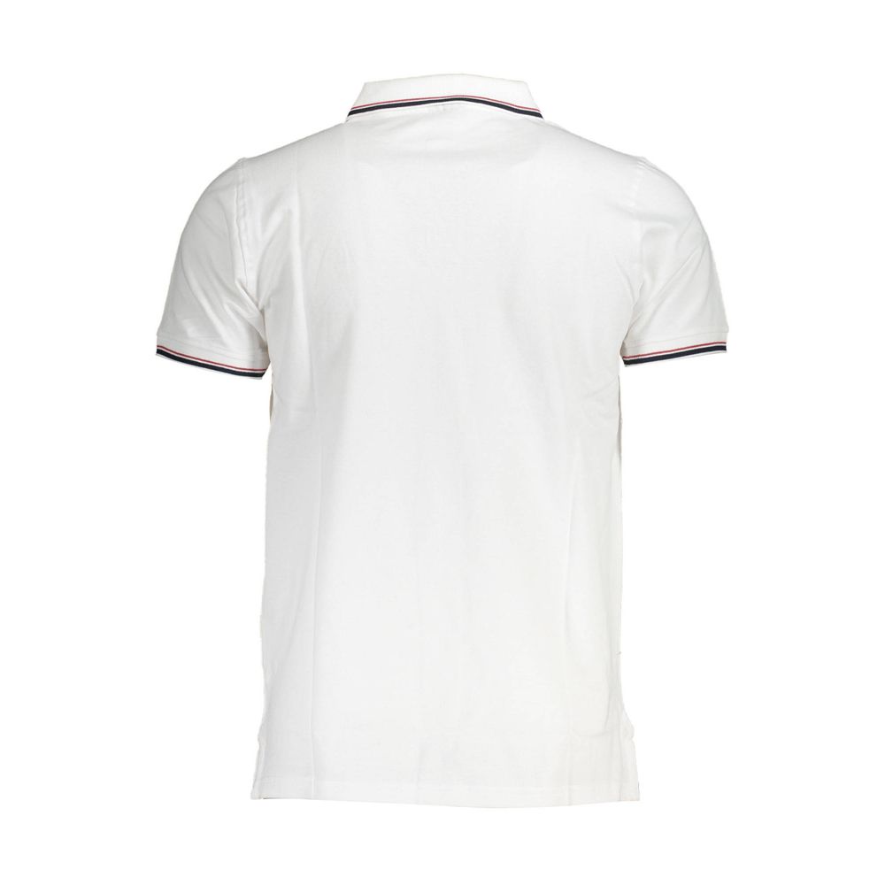 Norway 1963 Bianco Baumwoll-Herrenpoloshirt