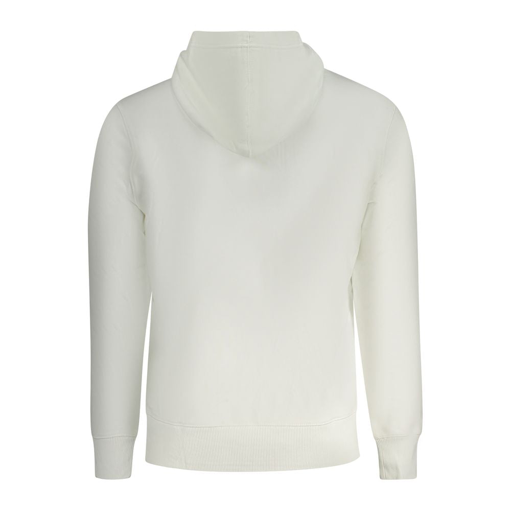Calvin Klein Weißer Baumwollpullover für Männer