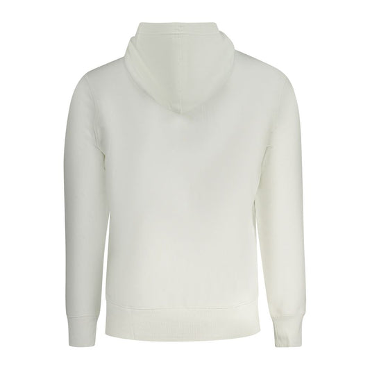 Calvin Klein Weißer Baumwollpullover für Männer