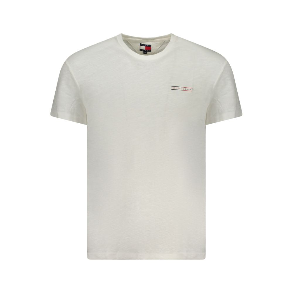 Tommy Hilfiger Baumwoll-T-Shirt in Weiß