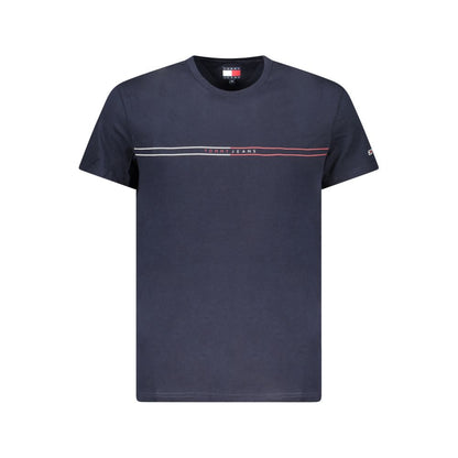 Tommy Hilfiger Baumwoll-T-Shirt in Blau