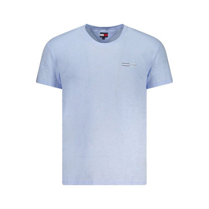 Tommy Hilfiger Baumwoll-T-Shirt in Blau