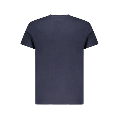 Tommy Hilfiger Baumwoll-T-Shirt in Blau