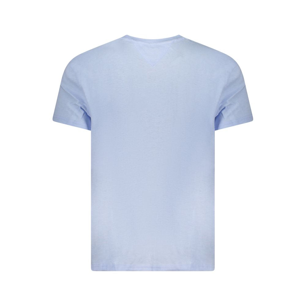 Tommy Hilfiger Baumwoll-T-Shirt in Blau