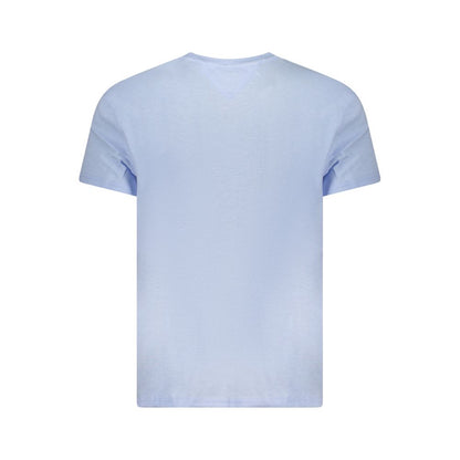 Tommy Hilfiger Baumwoll-T-Shirt in Blau