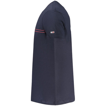 Tommy Hilfiger Baumwoll-T-Shirt in Blau