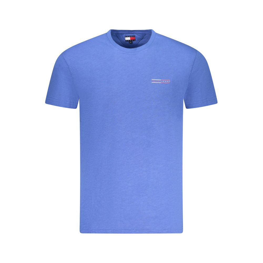Tommy Hilfiger Blu Baumwoll-T-Shirt für Herren