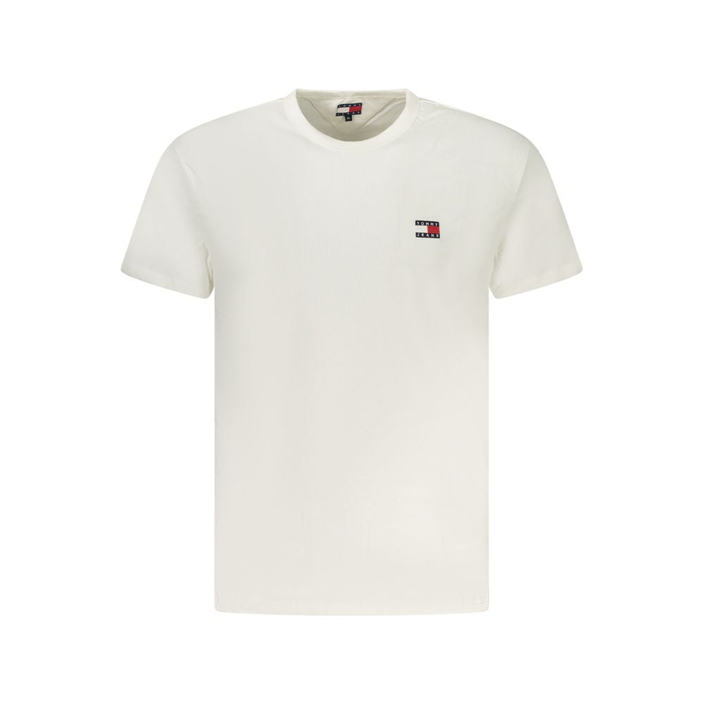Tommy Hilfiger Baumwoll-T-Shirt in Weiß