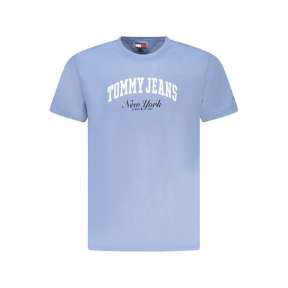 Tommy Hilfiger Baumwoll-T-Shirt in Blau