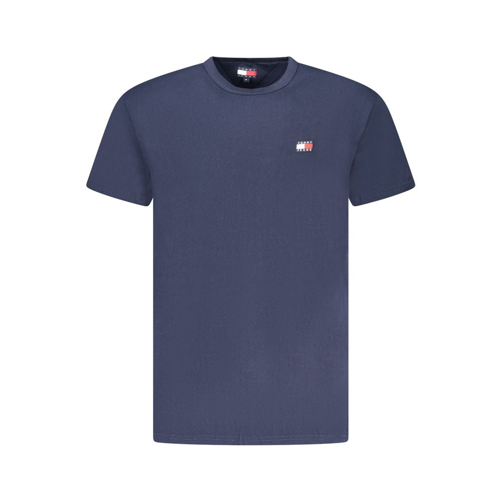 Tommy Hilfiger Blaues Baumwoll-T-Shirt für Herren