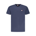 Tommy Hilfiger Blaues Baumwoll-T-Shirt für Herren