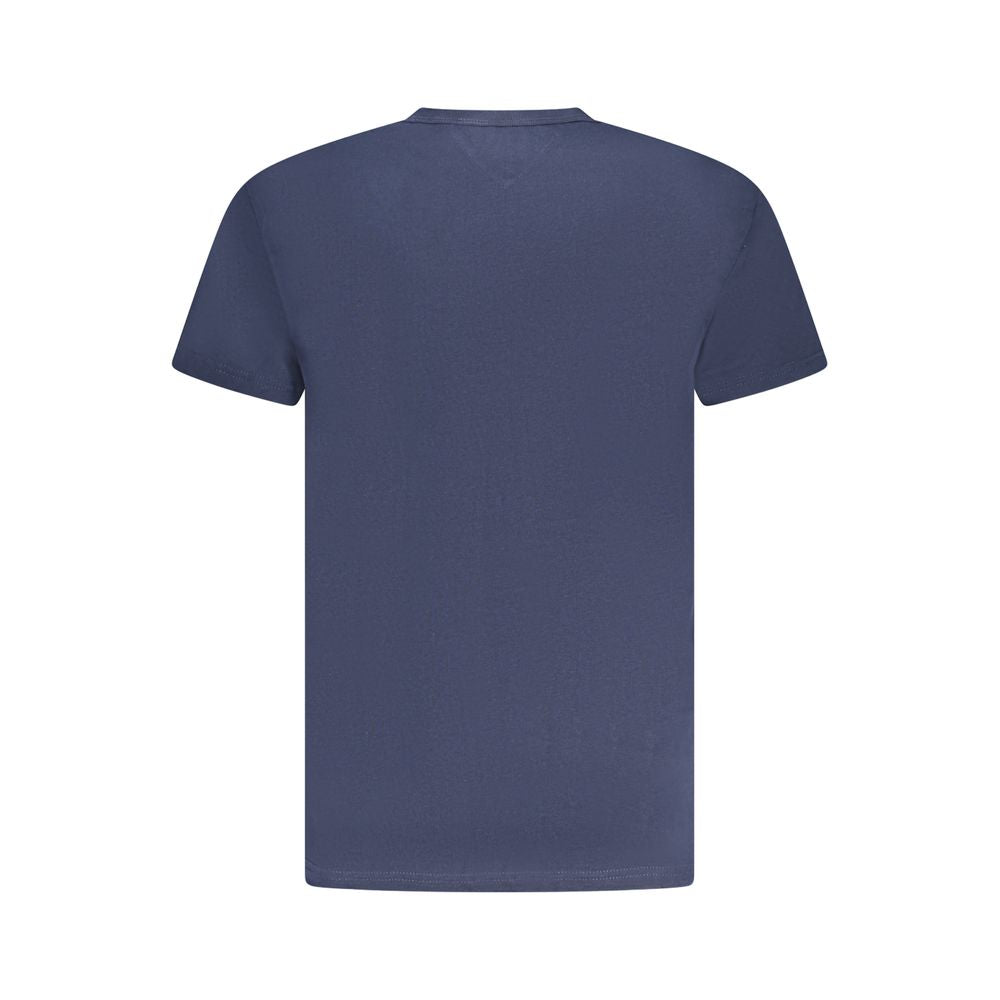 Tommy Hilfiger Blaues Baumwoll-T-Shirt für Herren