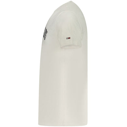 Tommy Hilfiger Baumwoll-T-Shirt in Weiß