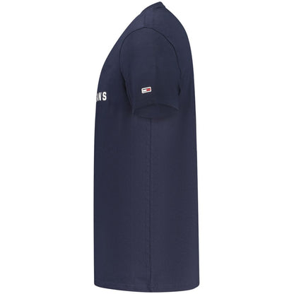 Tommy Hilfiger Baumwoll-T-Shirt in Blau