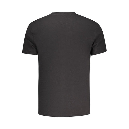 Tommy Hilfiger Schwarzes Baumwoll-T-Shirt