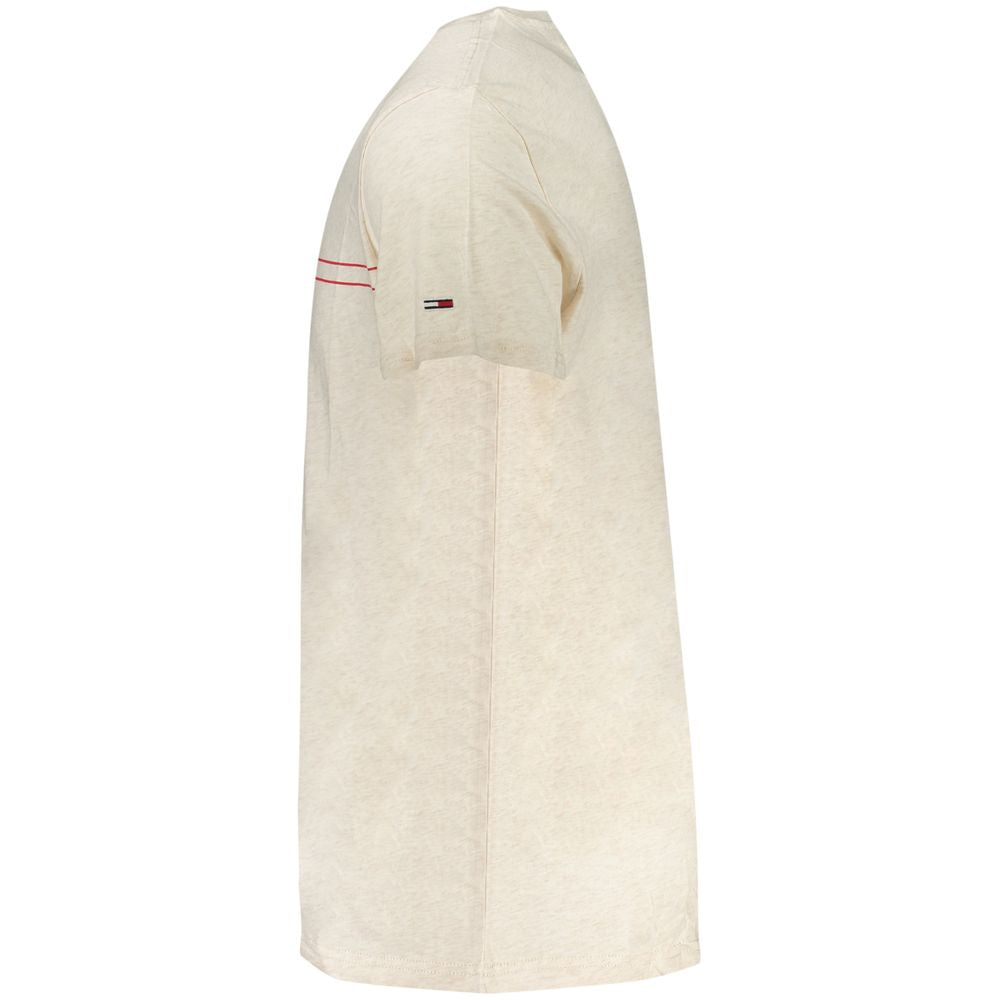 Tommy Hilfiger Beige Cotton T-Shirt