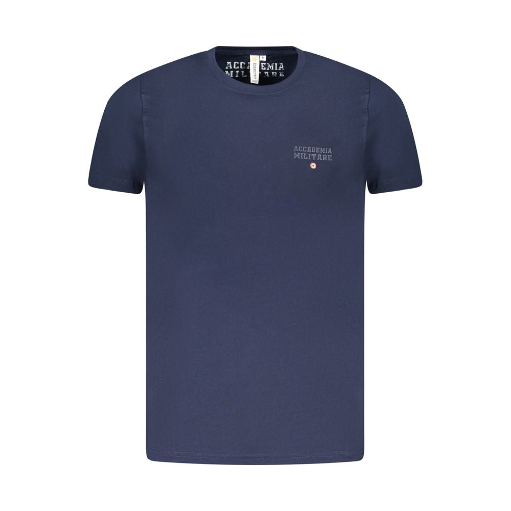 Accademia Militare T-Shirt in blue cotton