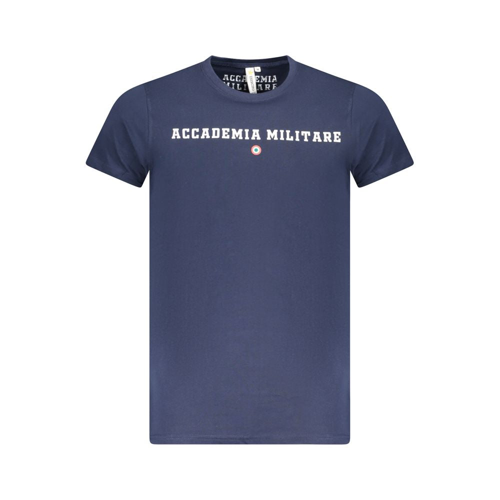 Accademia Militare T-Shirt in blue cotton
