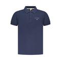 Accademia Militare Blaues Baumwoll-Poloshirt