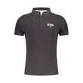 Accademia Militare Schwarzes Baumwoll-Poloshirt für Herren