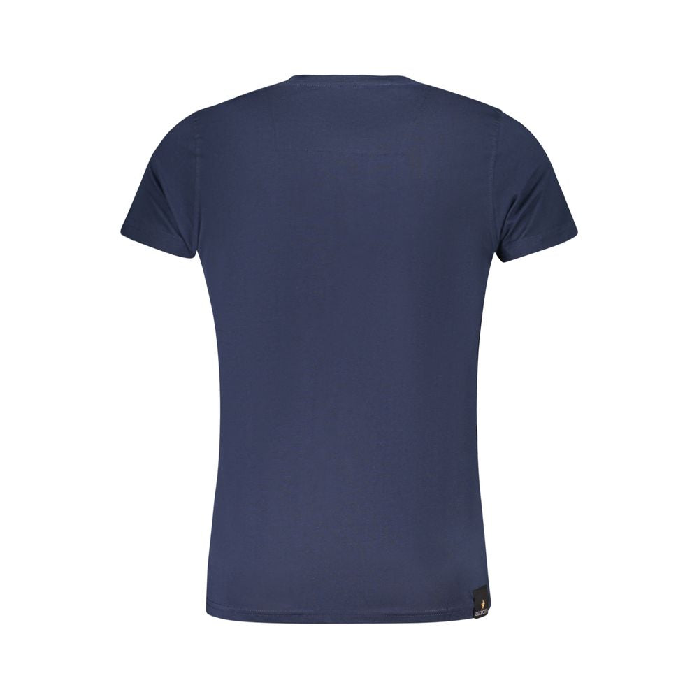 Accademia Militare T-Shirt in blue cotton