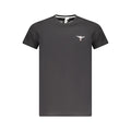 Accademia Militare Schwarzes Baumwoll-T-Shirt für Herren