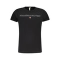 Military Academy Black Cotton T-Shirt