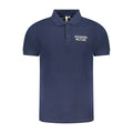 Accademia Militare Blu Cotton Herren Poloshirt