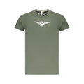 Accademia Militare Verde Baumwoll-T-Shirt für Herren