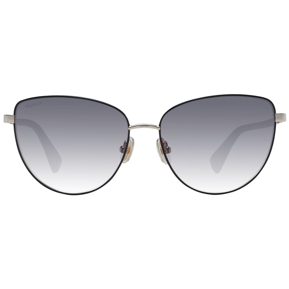Max Mara Sonnenbrille aus Goldmetall