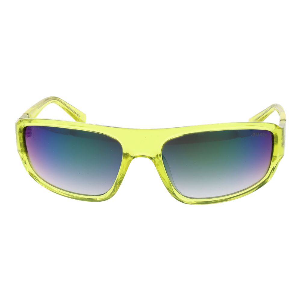 Guess yellow plastic sunglasses