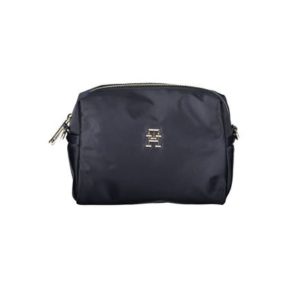 Tommy Hilfiger Blaue Polyester-Handtasche