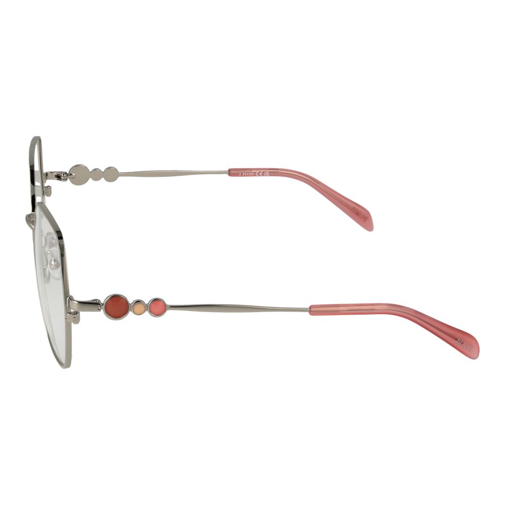Emilio Pucci Graue Metallbrille (Gestell)