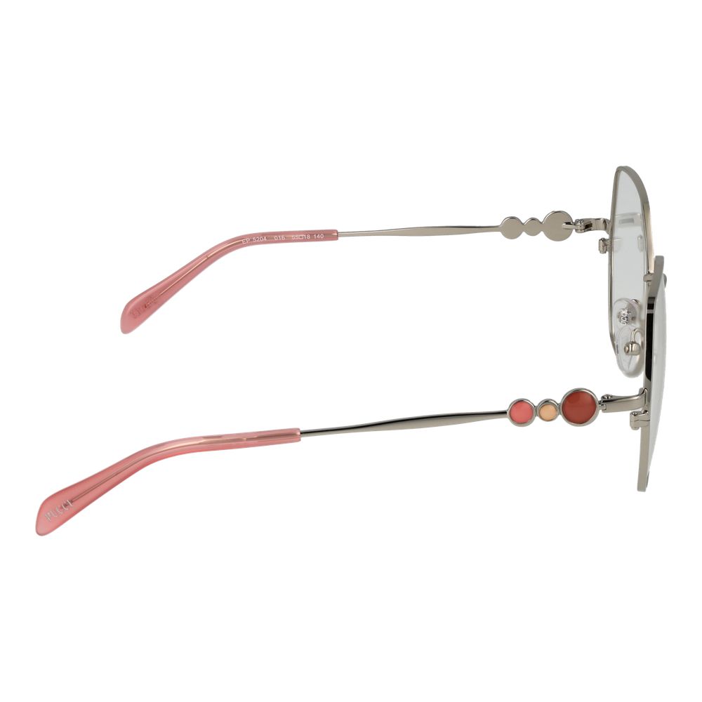 Emilio Pucci Graue Metallbrille (Gestell)