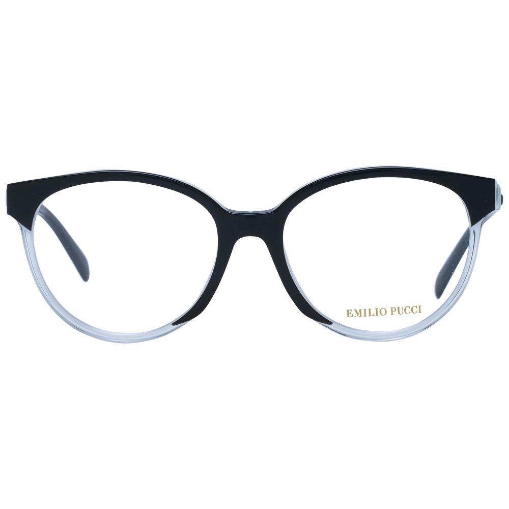 Emilio Pucci Schwarze Kunststoffbrille (Gestelle)