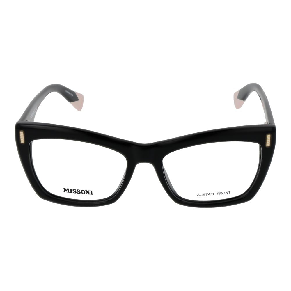 Missoni Schwarze Brille aus Acetat (Gestell)