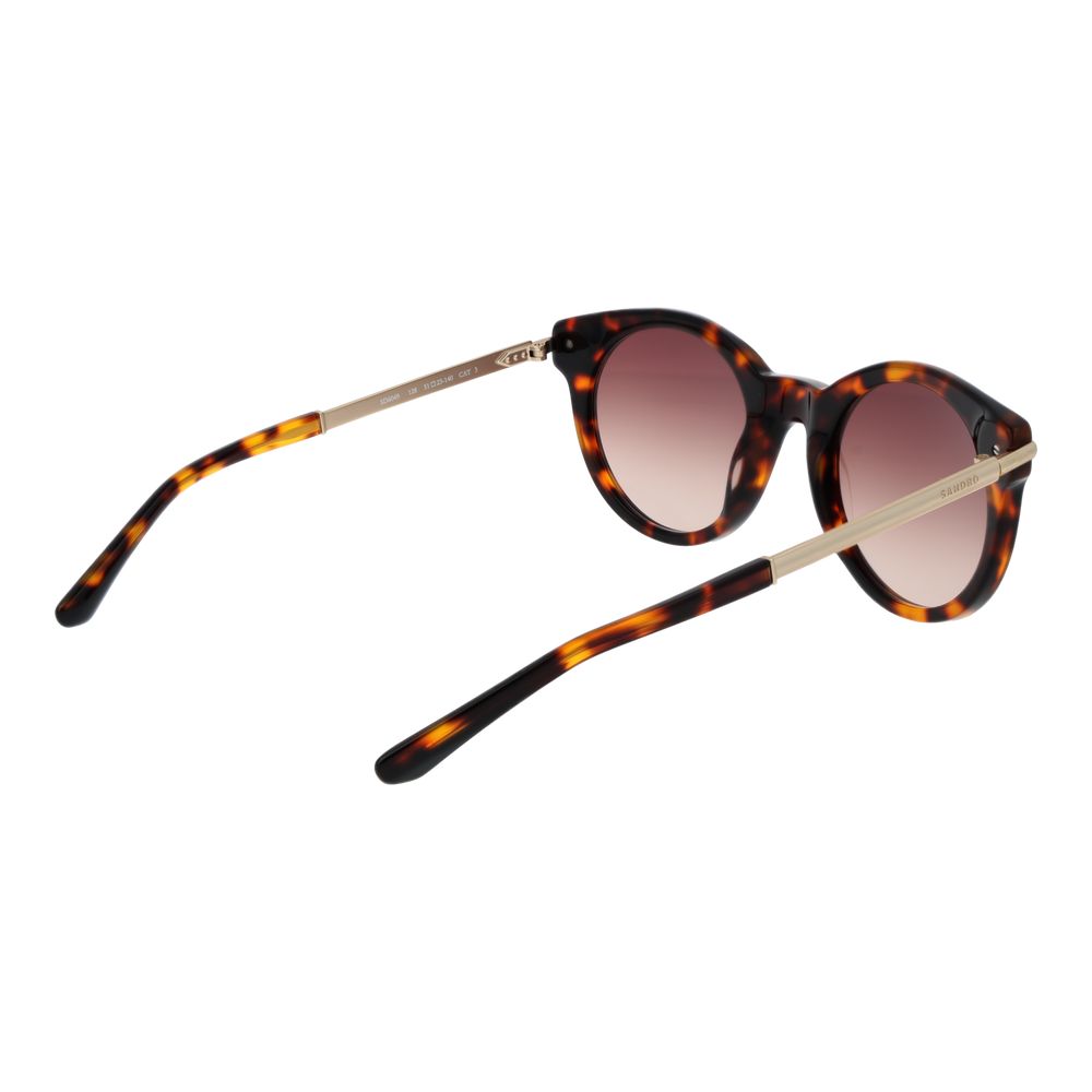 Sandro Braune Sonnenbrille aus Acetat