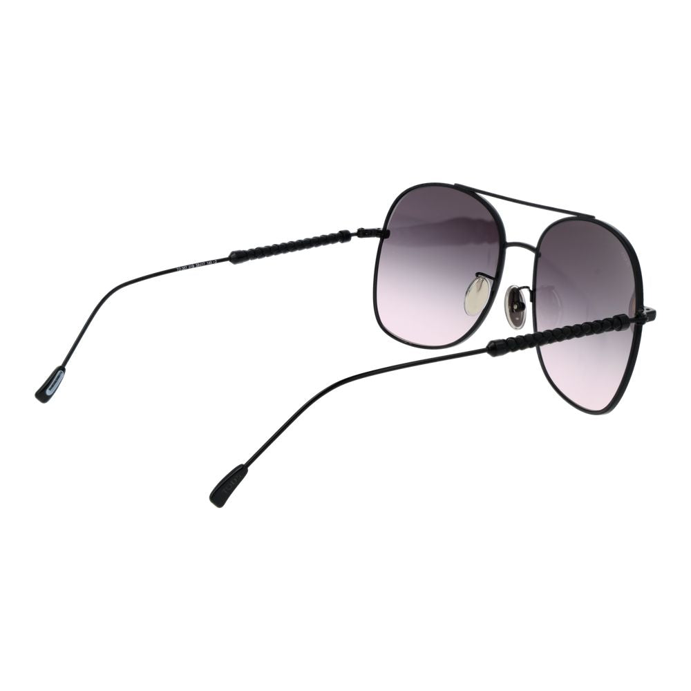 Tod's Schwarze Sonnenbrille aus Metall