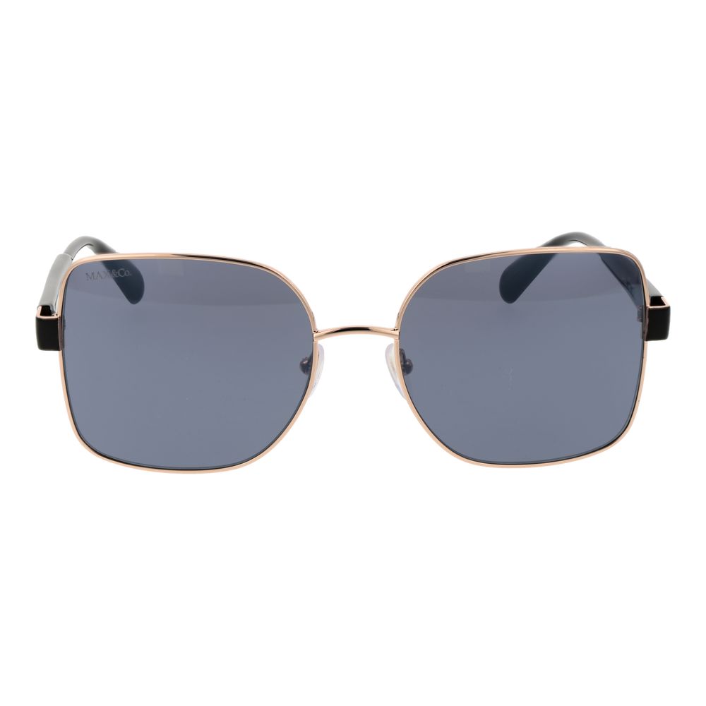 Max & Co Sonnenbrille aus Roségold-Metall