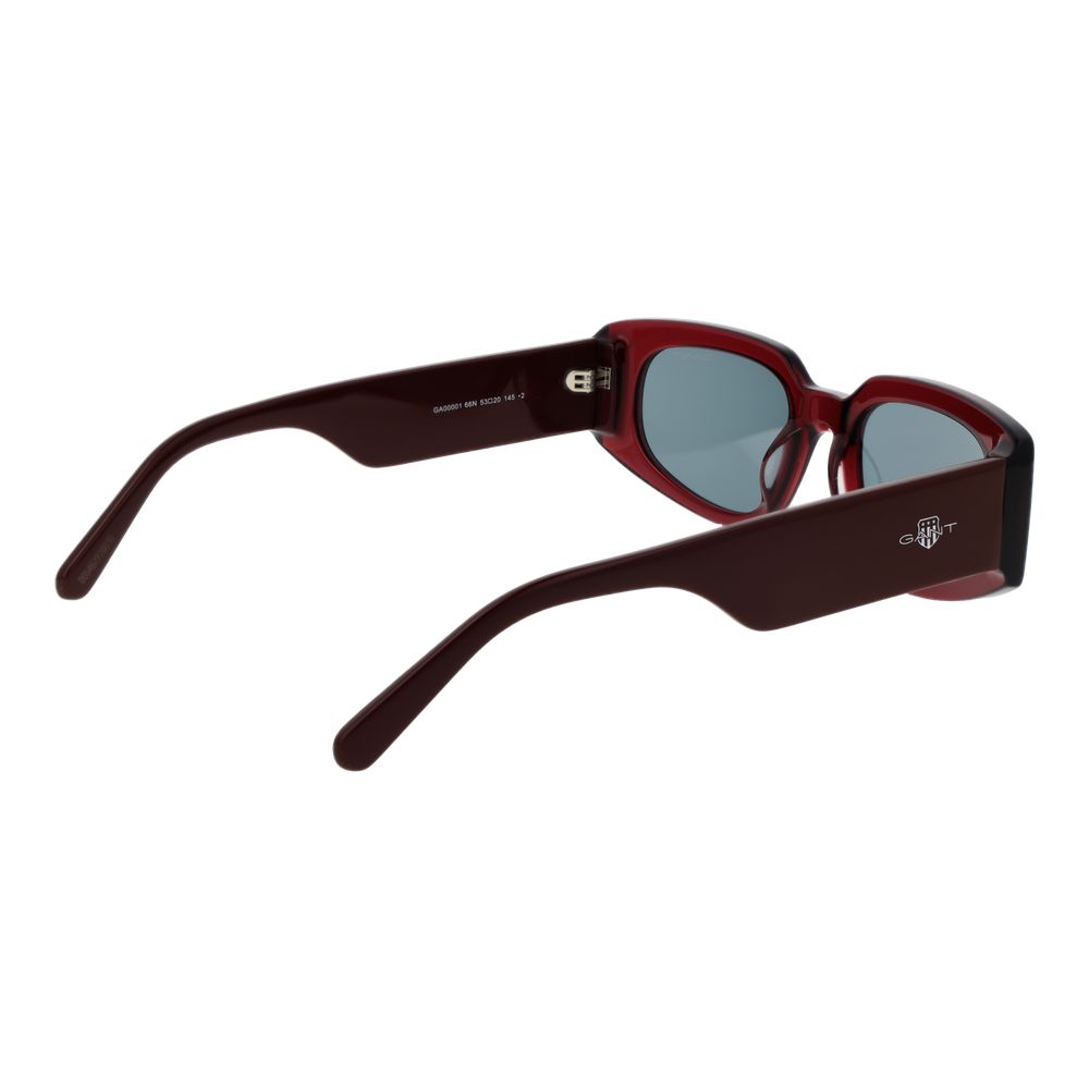 Gant Sonnenbrille aus Burgunderrotem Acetat
