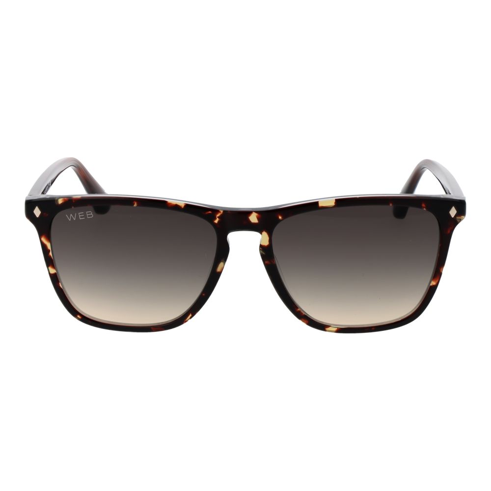 Web Braune Sonnenbrille aus Acetat
