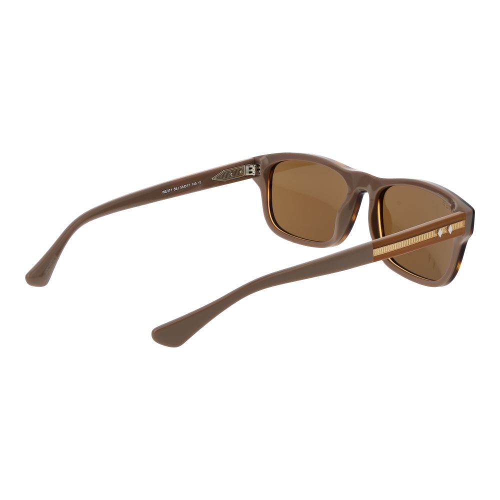Web Braune Sonnenbrille aus Acetat