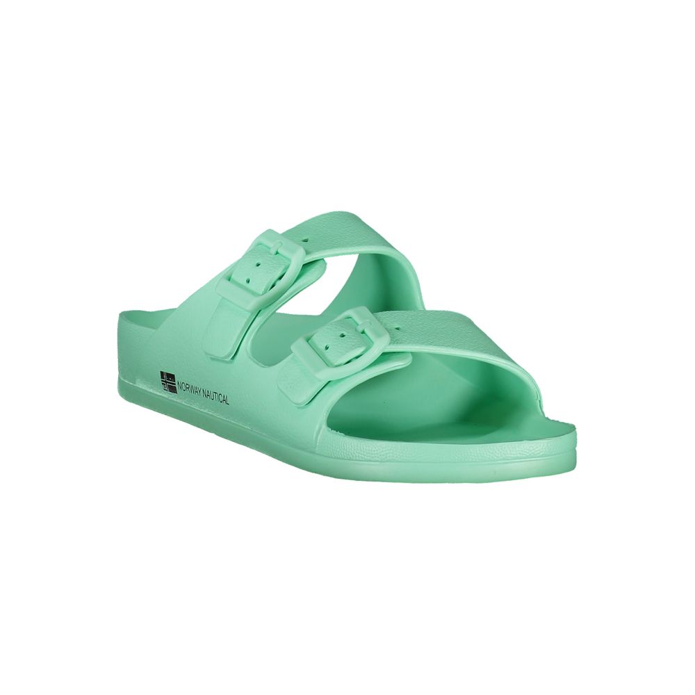 Norway 1963 Grüne Kunststoff-Sandalette