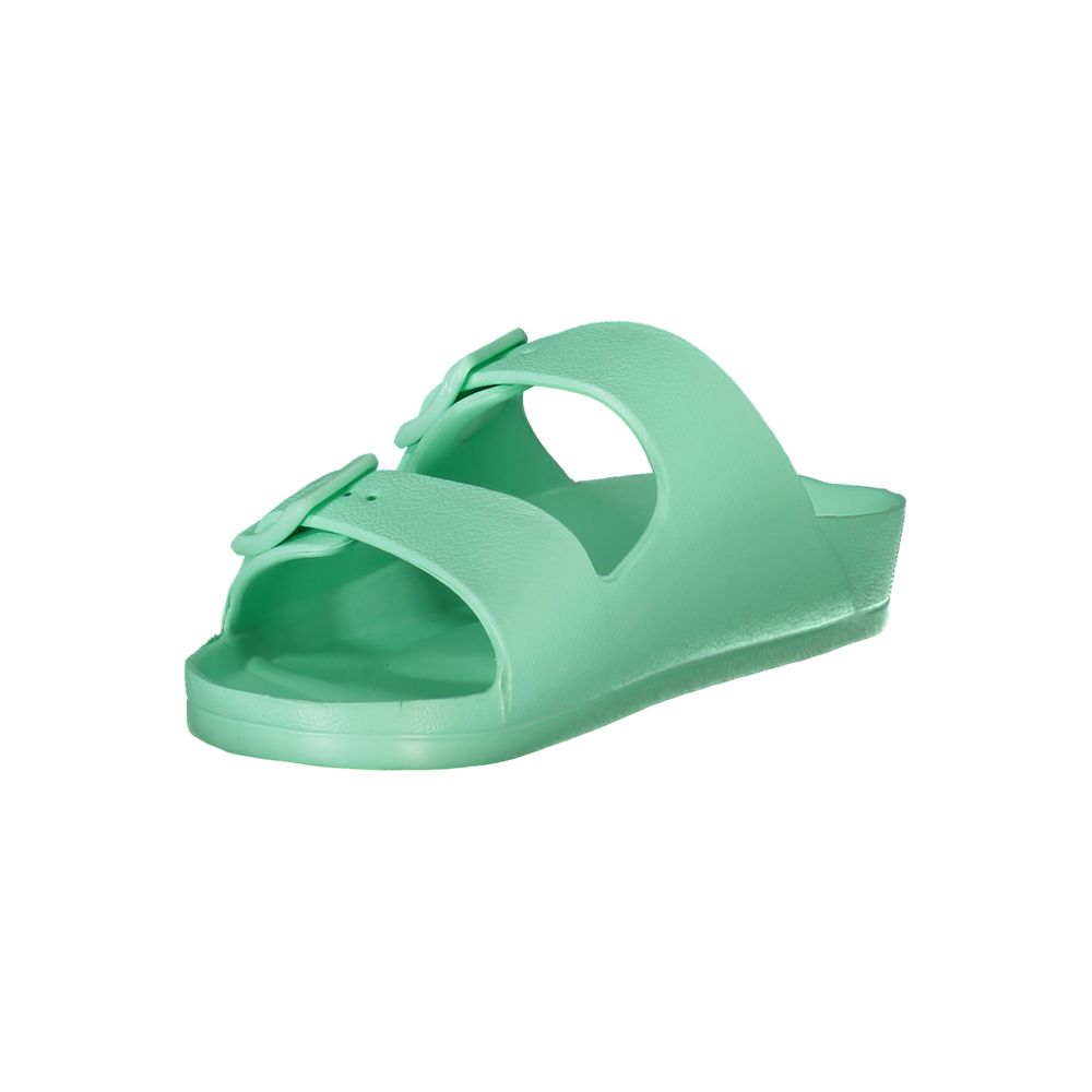 Norway 1963 Grüne Kunststoff-Sandalette