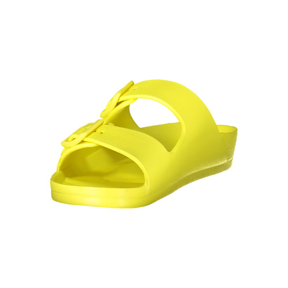 Norway 1963 Gelbe Kunststoff-Sandalette